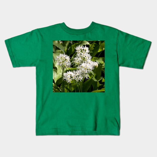 Wild garlic Kids T-Shirt by Violaman